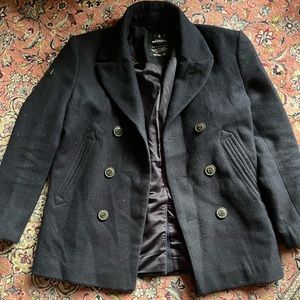 Superdry Men's Wool Peacoat L